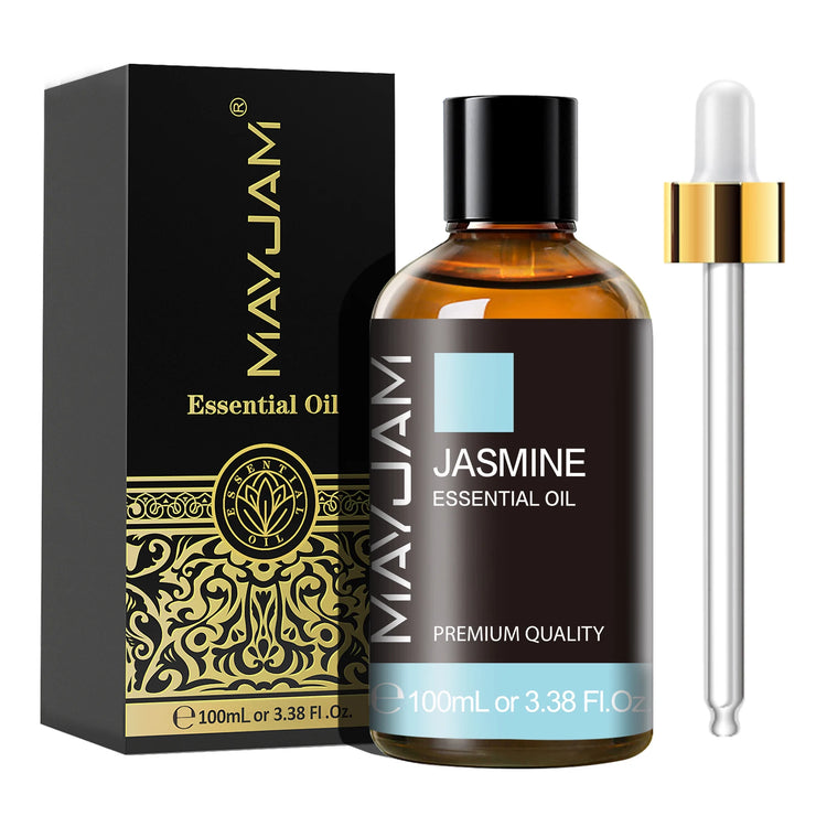 MAYJAM 1PCS 100ML Essential Oil with Dropper Sandalwood Lavender Eucalyptus Vanilla Aroma Oil For Humidifier Scent Candle Burner huile essentielle MAYJAM 1PCS 100ML avec huile de chandelier de lavande églucalyptus huile de vanille pour humidificateur brûl