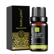 MAYJAM 10ML Essential Oil Lavender Jasmine Eucalyptus Vanilla Sandalwood Bergamot Rosemary Citronella Cinnamon Fragrance Oil.huile essentielle de lavande jasmin huile essentielle de lavande  huile de parfum de bergamote  huile de parfum de bergamote  🍋