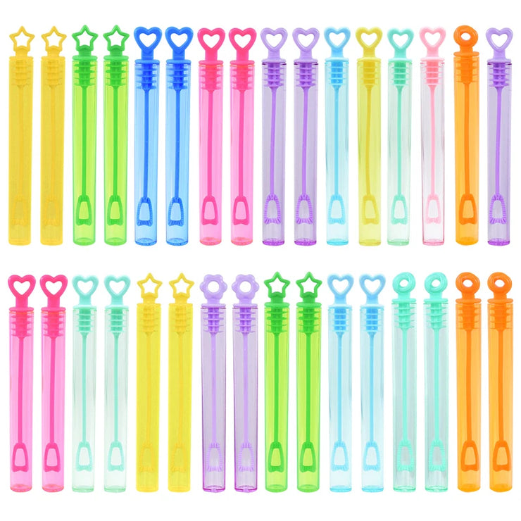 Flacons Bulles de Savon Colorés 10-50 pcs pour Fêtes & Anniversaires