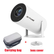 DITONG HY300 Plus HD Projector portatil 4K 1280x720P Android  LED Video Home Theater Cinema Phone mini Proyector Movie HY300 pro.DITONG HY300 Plus Projeteur HD portatil 4K 1280x720P Android LED Vidéo Home cinéma cinéma Mini Téléphone Proyector Movie HY300