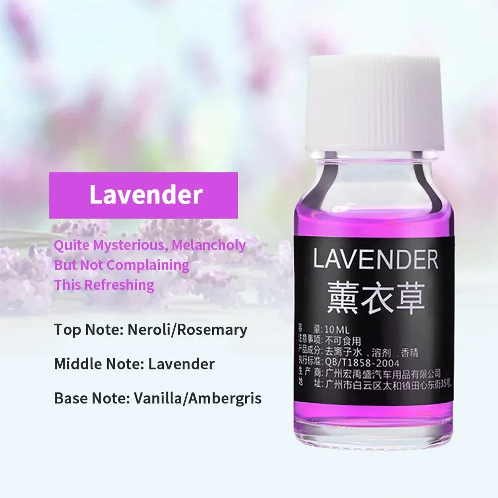 18 Flavors Essential Oils for Aroma Diffuser Air Humidifier Home Water-soluble 10ml Air Freshener Scents Fragrance Oil Perfume.18 saveurs Huiles essentielles pour diffuseur d'arôme Humidificateur d'air Home 10ml Air-soluble Air Freshener parfums .