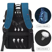 Sac à Dos BANGE Voyage & Business Homme USB Étanche 17.3’’