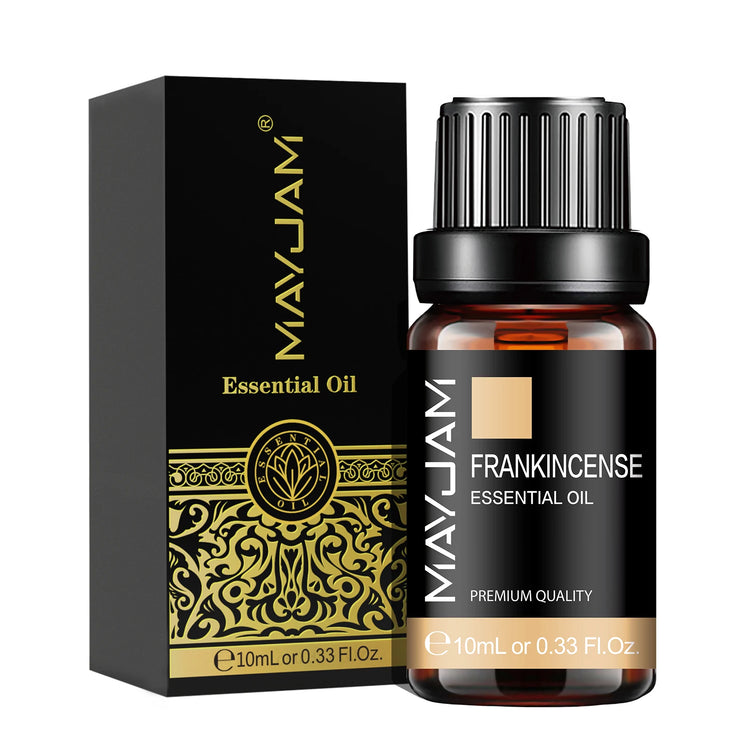 MAYJAM 10ML Essential Oil Lavender Jasmine Eucalyptus Vanilla Sandalwood Bergamot Rosemary Citronella Cinnamon Fragrance Oil.huile essentielle de lavande jasmin huile essentielle de lavande  huile de parfum de bergamote  huile de parfum de bergamote  🍋