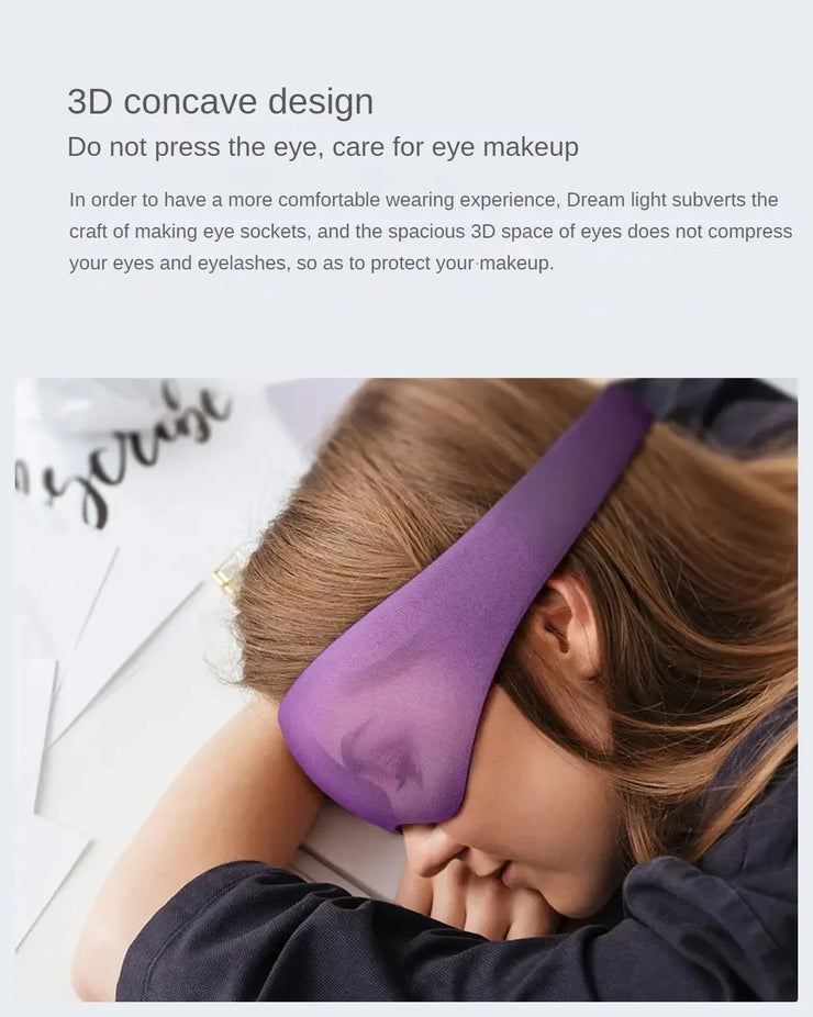 Xiaomi Dreamlight 2S Generation Full Shading Relaxing Eye Mask Sleeping Mask Block Out Light For Sleeping Aid Eye Mask Portable.