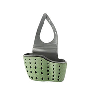 Kitchen Sink Holder Hanging Drain Basket Adjustable Soap Sponge Shelf Organizer Bathroom Faucet Holder Rack Kitchen Accessories.porte-évier de cuisine porte-évier suspendu Panier-étanchéité Organisateur d'éponge d'éponge Salle de bain porte-éponge.