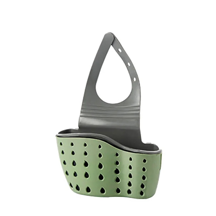Kitchen Sink Holder Hanging Drain Basket Adjustable Soap Sponge Shelf Organizer Bathroom Faucet Holder Rack Kitchen Accessories.porte-évier de cuisine porte-évier suspendu Panier-étanchéité Organisateur d'éponge d'éponge Salle de bain porte-éponge.