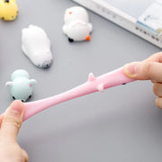 50 Pcs Jouets Mochi Squishy Anti-Stress pour Enfants