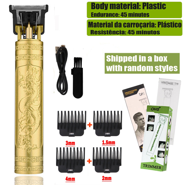 T9 Cordless Electric Hairber Shaver Hair Trimer Home Appliances Travel Barber Razors Shaving Machine for Men Trimmer Man.T9 Coiffure électrique sans fil Cointe-cheveux Découpeur à domicile Éliances de voyage Barber Razors Machine à raser pour hommes.