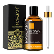MAYJAM 1PCS 100ML Essential Oil with Dropper Sandalwood Lavender Eucalyptus Vanilla Aroma Oil For Humidifier Scent Candle Burner huile essentielle MAYJAM 1PCS 100ML avec huile de chandelier de lavande églucalyptus huile de vanille pour humidificateur brûl