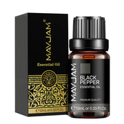 MAYJAM 10ML Essential Oil Lavender Jasmine Eucalyptus Vanilla Sandalwood Bergamot Rosemary Citronella Cinnamon Fragrance Oil.huile essentielle de lavande jasmin huile essentielle de lavande  huile de parfum de bergamote  huile de parfum de bergamote  🍋