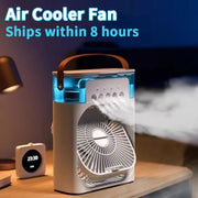 Climatiseur Mini 3en1 Ventilateur Rafraîchisseur Humidificateur LED