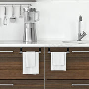 Towel Rod Steel Metal Wire Over Cabinet Towel Rack Storage Organizer Bathroom Door Hanging Towel Rack Punch-free Rag Hanger.Towel Rod Steel Metal Wire Over Cabinet Towel Rack Storage Organisateur Salle de bain porte porte pendaison torchon Rag Hanger.