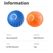 Balle Interactive Électronique pour Chiens et Chats USB