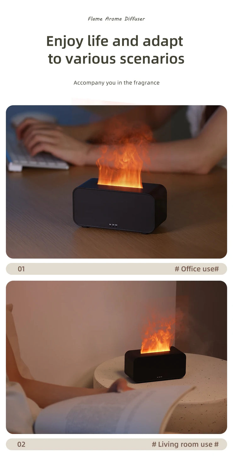 Mini Diffuseur d’Arôme LED Humidificateur Ultrasonique
