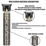 T9 Cordless Electric Hairber Shaver Hair Trimer Home Appliances Travel Barber Razors Shaving Machine for Men Trimmer Man.T9 Coiffure électrique sans fil Cointe-cheveux Découpeur à domicile Éliances de voyage Barber Razors Machine à raser pour hommes.