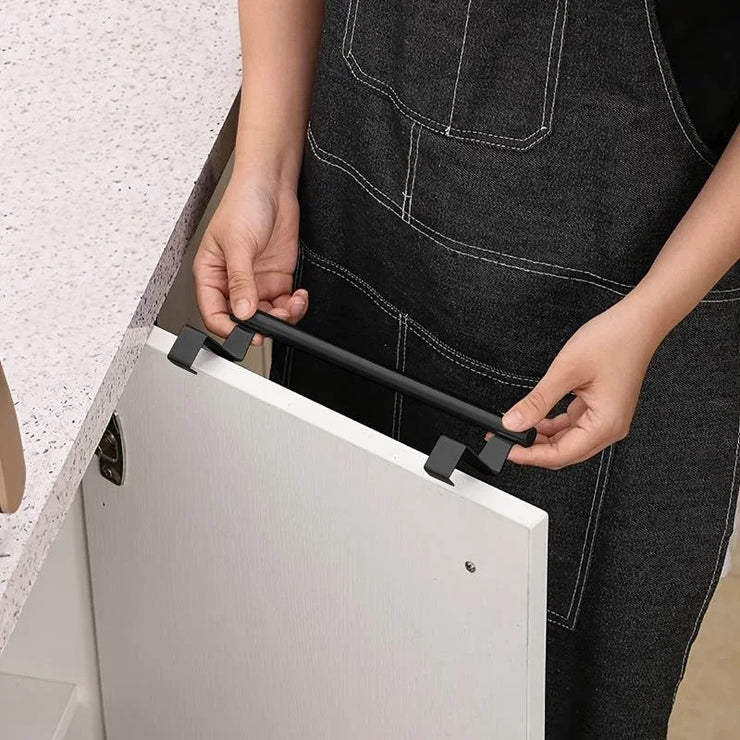 Towel Rod Steel Metal Wire Over Cabinet Towel Rack Storage Organizer Bathroom Door Hanging Towel Rack Punch-free Rag Hanger.Towel Rod Steel Metal Wire Over Cabinet Towel Rack Storage Organisateur Salle de bain porte porte pendaison torchon Rag Hanger.