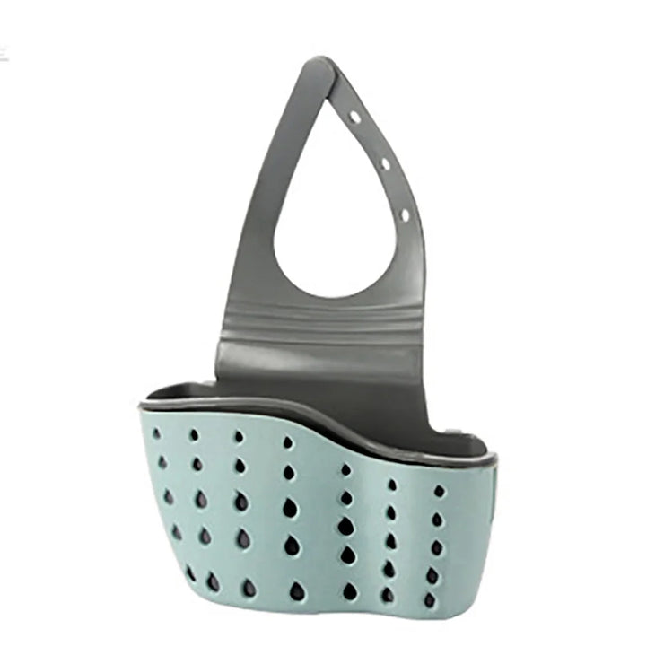 Kitchen Sink Holder Hanging Drain Basket Adjustable Soap Sponge Shelf Organizer Bathroom Faucet Holder Rack Kitchen Accessories.porte-évier de cuisine porte-évier suspendu Panier-étanchéité Organisateur d'éponge d'éponge Salle de bain porte-éponge.