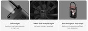 Xiaomi Mijia Portable Electric Air Compressor 2/2D, Air Pump 2, Smart Digital Tire Pressure Detection Inflator For Car, Bicycle.Xiaomi Mijia Compresseur d'air électrique portable 2/2D, pompe à air 2, gonfleur numérique intelligent de détection de pression