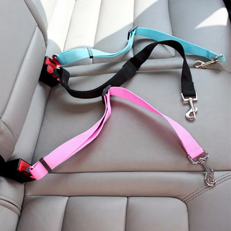Ceinture de Sécurité Réglable pour Chien et Chat Voiture