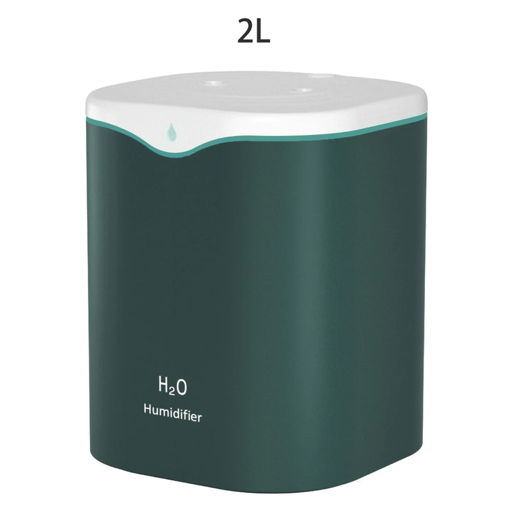 Humidificateur Portable 2L Double Jet LED Silencieux