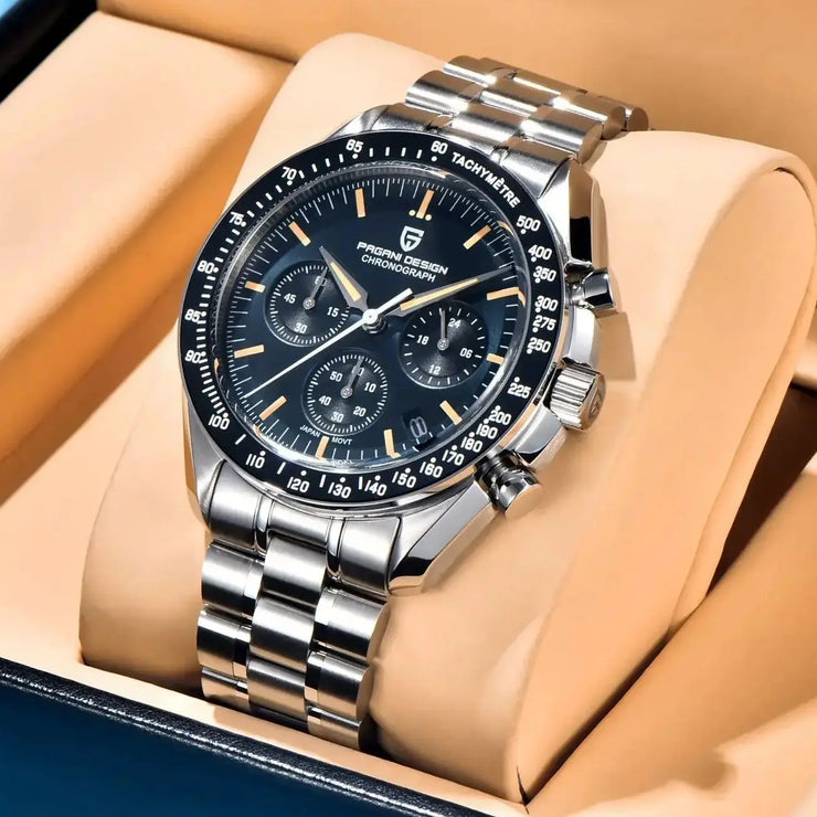 Montre Homme PAGANI DESIGN 2025 Quartz Chronographe Moonwatch