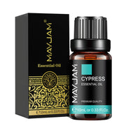 MAYJAM 10ML Essential Oil Lavender Jasmine Eucalyptus Vanilla Sandalwood Bergamot Rosemary Citronella Cinnamon Fragrance Oil.huile essentielle de lavande jasmin huile essentielle de lavande  huile de parfum de bergamote  huile de parfum de bergamote  🍋