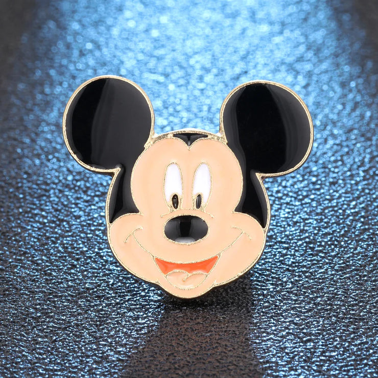 YQ556 Mickey Mouse Enamel Pin Funny Brooch Cartoons Badge for Bags Jeans Hoodies Denim Lapel Pin Jewelry Kids Best Gift- YQ556 Mickey Mouse Enamel Pin Funny Brooch Cartoons Badge pour sacs Jeans Hoodies Denim Lapel Jewelry Enfants Meilleur cadeau