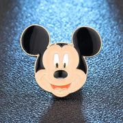 YQ556 Mickey Mouse Enamel Pin Funny Brooch Cartoons Badge for Bags Jeans Hoodies Denim Lapel Pin Jewelry Kids Best Gift