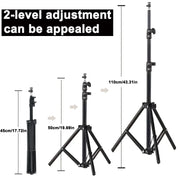 DITONG 110cm 1/4 screw hole Universal Portable Bracket for magcubic HY300 pro Projector Tripod Stand Mount  HY320 mini projector.DITONG 110cm 1/4 trou vissable universel support portable pour magcubic HY300 pro Projector Montage de trépied HY320 mini proj