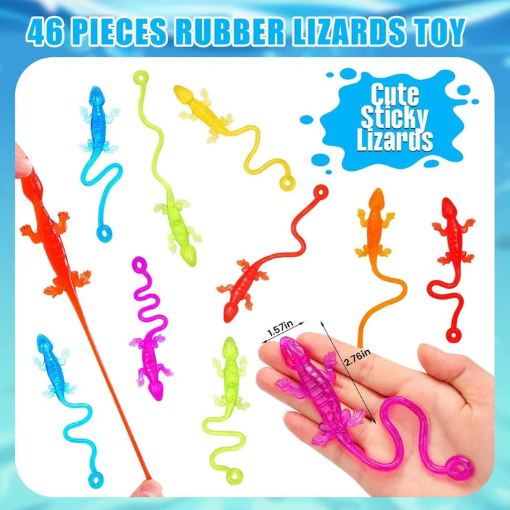 Lézards Collants Amusants Lot 10 à 30 pcs Jouets Fête Enfant