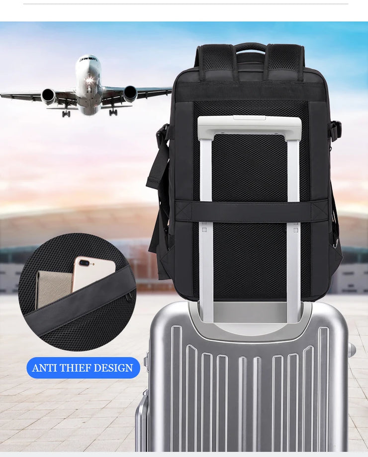 Sac à Dos BANGE Voyage & Business Homme USB Étanche 17.3’’