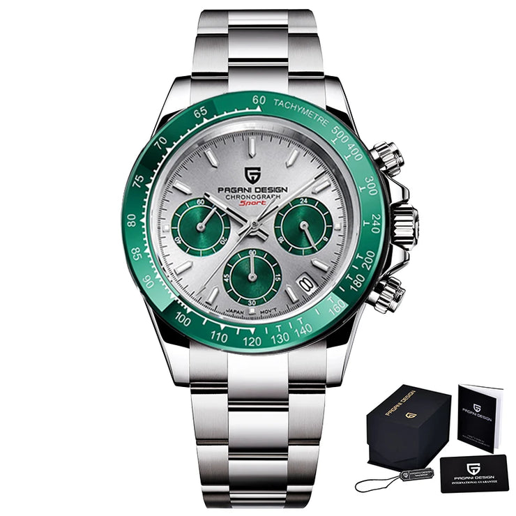Montre Homme Quartz PAGANI DESIGN 2024 Chronographe Luxe