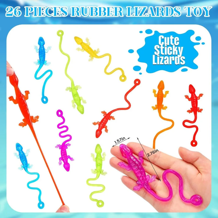 Lézards Collants Amusants Lot 10 à 30 pcs Jouets Fête Enfant