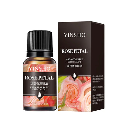17 Flavors 10ml Essential Oils For Aroma Diffuser AirHumidifier Home Water-soluble Lavender Rose Eucalyptus  White Peach Oolong  17 Saveurs 10ml Huiles essentielles pour diffuseur d'arôme AirHumidifier Home Lavande soluble Rose Eucalyptus White Peach Oolo