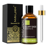 MAYJAM 1PCS 100ML Essential Oil with Dropper Sandalwood Lavender Eucalyptus Vanilla Aroma Oil For Humidifier Scent Candle Burner huile essentielle MAYJAM 1PCS 100ML avec huile de chandelier de lavande églucalyptus huile de vanille pour humidificateur brûl