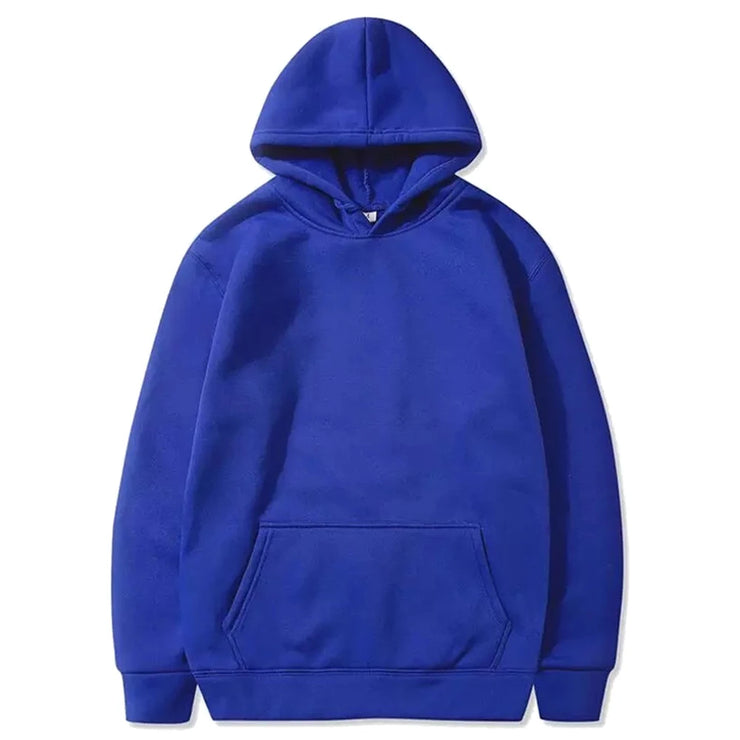 Sweat à Capuche Homme Mode Décontracté Couleur Unie