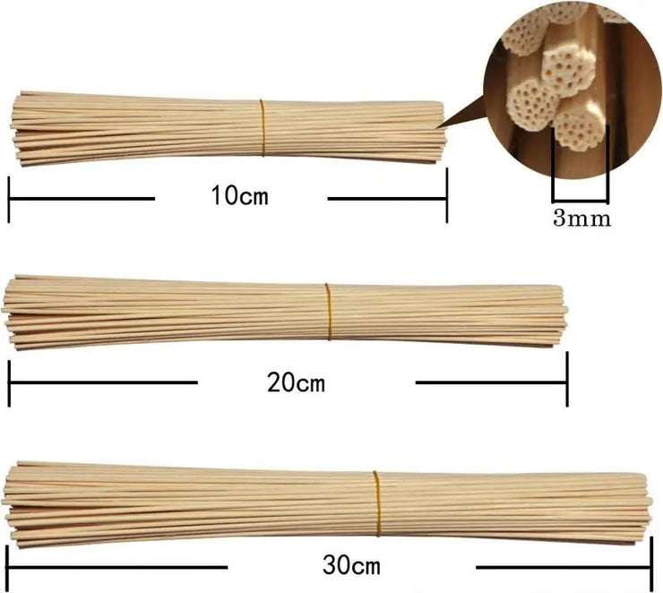 Bâtons de Diffuseur à Roseaux Lot 5 à 100 pcs DIY Maison