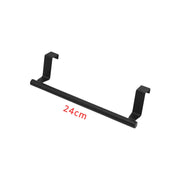 Towel Rod Steel Metal Wire Over Cabinet Towel Rack Storage Organizer Bathroom Door Hanging Towel Rack Punch-free Rag Hanger.Towel Rod Steel Metal Wire Over Cabinet Towel Rack Storage Organisateur Salle de bain porte porte pendaison torchon Rag Hanger.