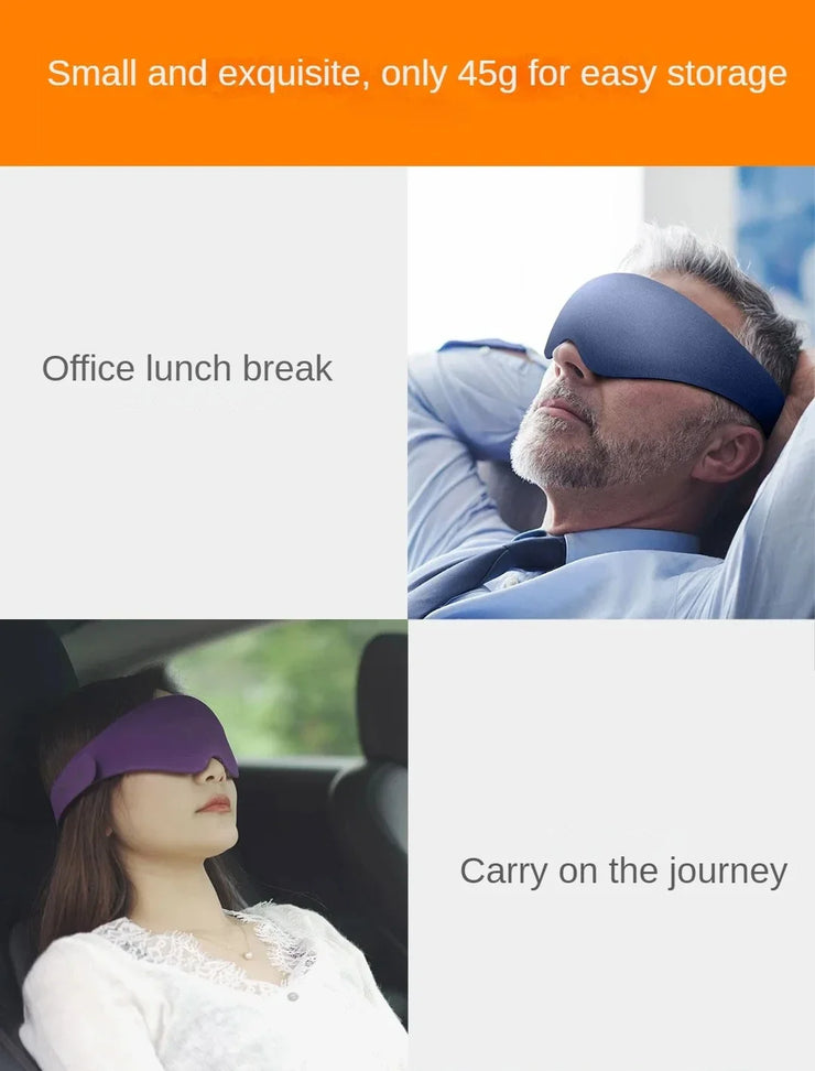 Xiaomi Dreamlight 2S Generation Full Shading Relaxing Eye Mask Sleeping Mask Block Out Light For Sleeping Aid Eye Mask Portable.