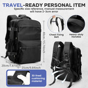 Sac à Dos Compression Sous Vide 40x20x25 Voyage & Ordinateur