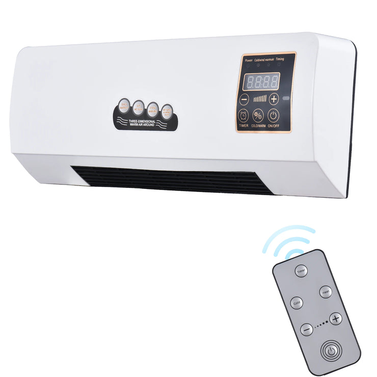 Climatiseur Portable 2en1 Chauffage & Refroidissement avec Télécommande