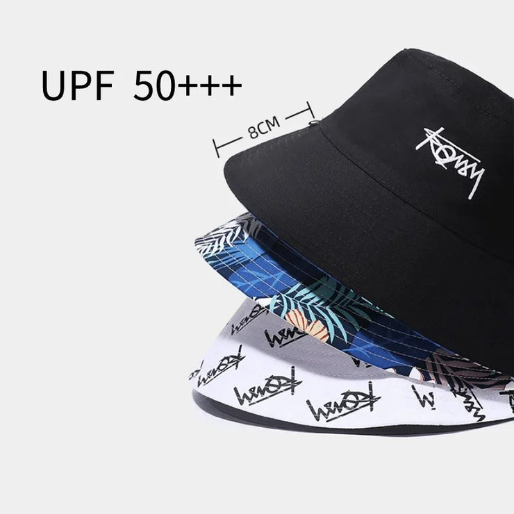 Big Head Letter Bucket Hat for Men Women XL Large Hip Hop Cap Fisherman Hat Summer Sun Hat Plus Size Panama