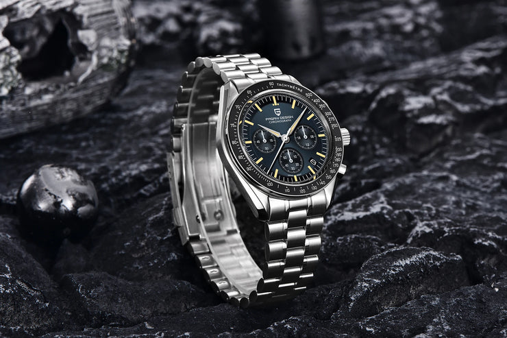 Montre Homme PAGANI DESIGN 2025 Quartz Chronographe Moonwatch