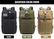 Sac à Dos Tactique QT&QY 30/50L Randonnée & Voyage