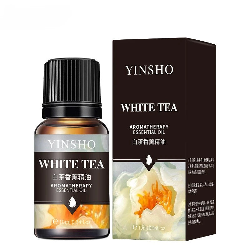 17 Flavors 10ml Essential Oils For Aroma Diffuser AirHumidifier Home Water-soluble Lavender Rose Eucalyptus  White Peach Oolong  17 Saveurs 10ml Huiles essentielles pour diffuseur d'arôme AirHumidifier Home Lavande soluble Rose Eucalyptus White Peach Oolo