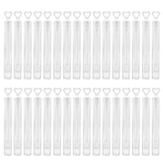 Bouteilles à Bulles Colorées avec Baguette Cœur Lot 10 à 50 pcs