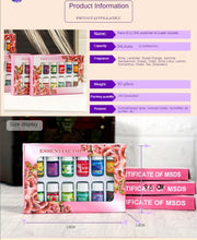 Lot 12PCS Huiles Essentielles 3ml Diffuseur & Parfum d’Air
