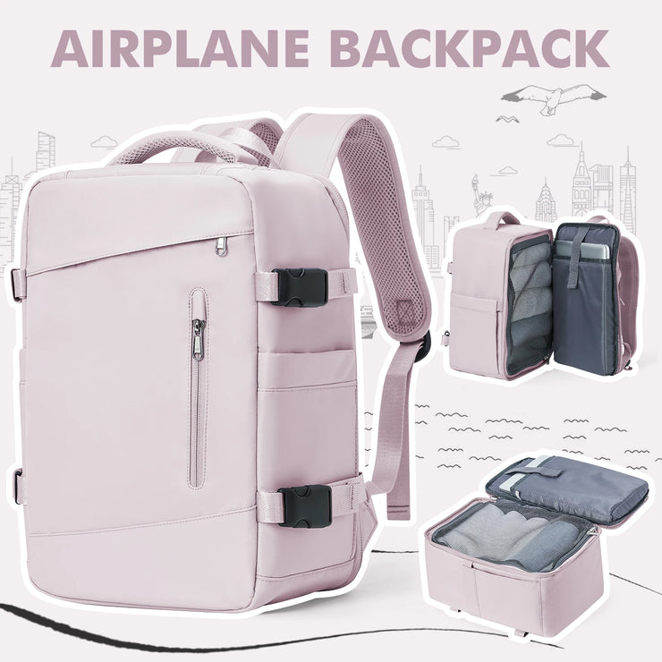 Women's Backpack Travel Suitcase Cabin Bag Aircraft Ryanair 40x20x25 Airplane Travel Bag Men Laotop Backpack Wizzair Carry On.Sac à dos pour femme Sac à cabine de voyage en sac de voyage Ryanair 40x20x25 Sac de voyage pour hommes, sac à dos ordinateur.