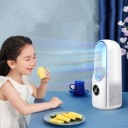 Mini Climatiseur Portable USB Ventilateur Silencieux & Humidificateur