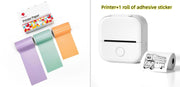 Mini imprimante thermique portable Bluetooth et étiquettes